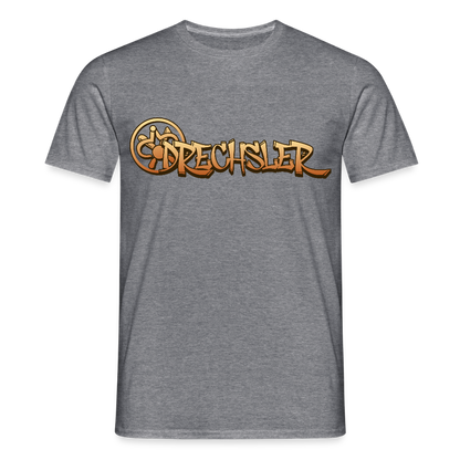 Unisex T-Shirt "Drechsler" Graphit meliert Männer T-Shirt {{ color }}