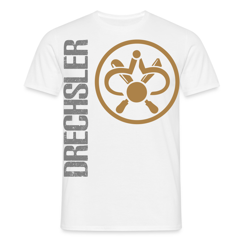 Unisex T-Shirt "Drechsler" Weiß Männer T-Shirt {{ color }}
