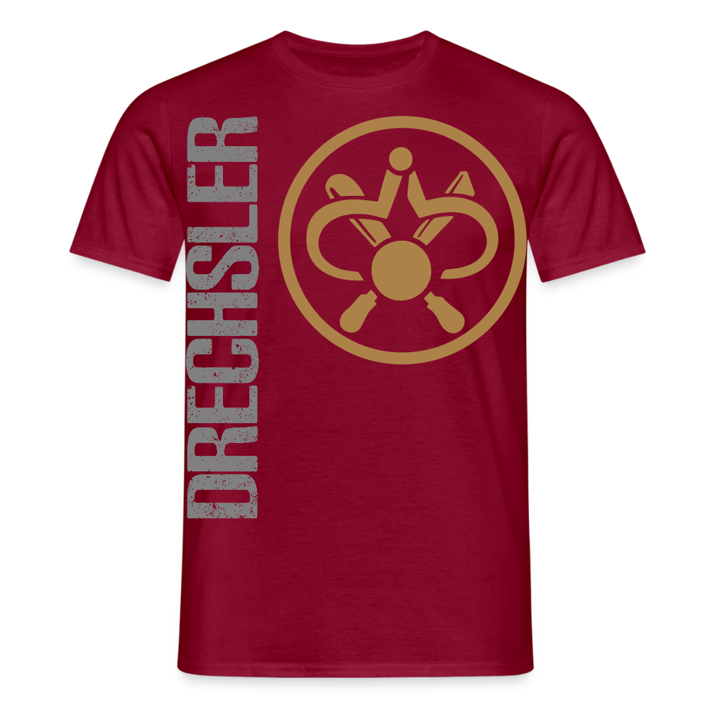 Unisex T-Shirt "Drechsler" Ziegelrot Männer T-Shirt {{ color }}