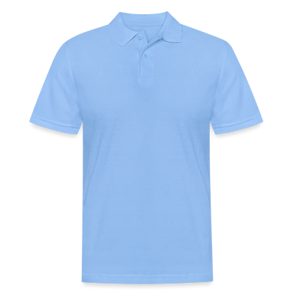Männer Poloshirt "Drechsler" (hinten bedruckt) Männer Poloshirt {{ color }}