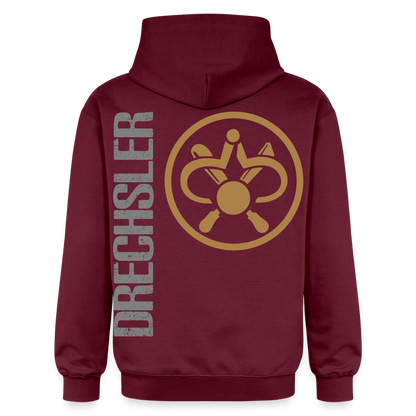 Gildan Unisex Softstyle® "Drechsler" Maroon Gildan Unisex Softstyle® Midweight Hoodie {{ color }}