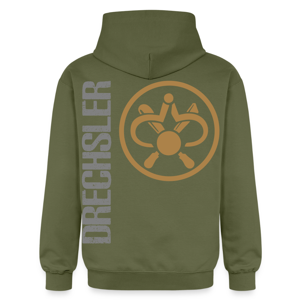 Gildan Unisex Softstyle® "Drechsler" Militärgrün Gildan Unisex Softstyle® Midweight Hoodie {{ color }}