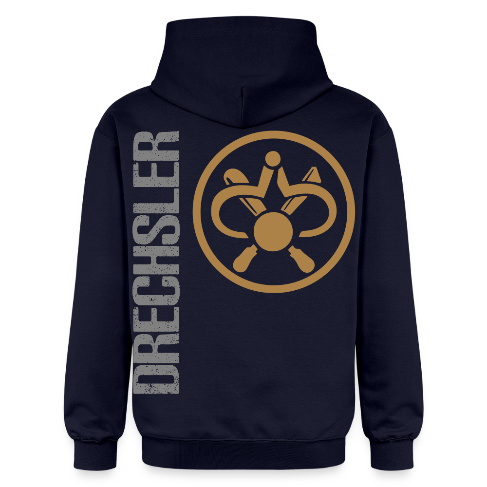 Gildan Unisex Softstyle® "Drechsler" Navy Gildan Unisex Softstyle® Midweight Hoodie {{ color }}