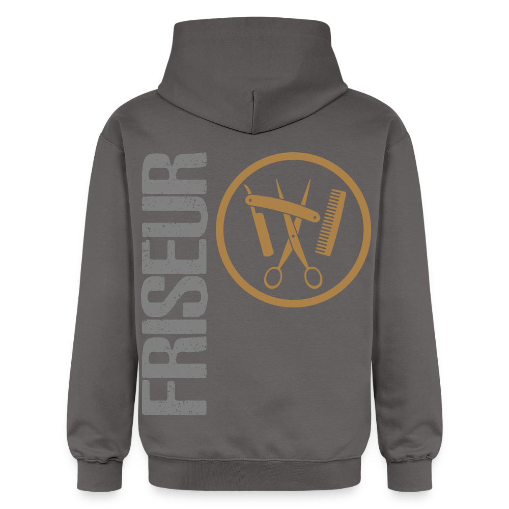 Gildan Unisex Softstyle® "Friseur" Dunkelgrau Gildan Unisex Softstyle® Midweight Hoodie {{ color }}