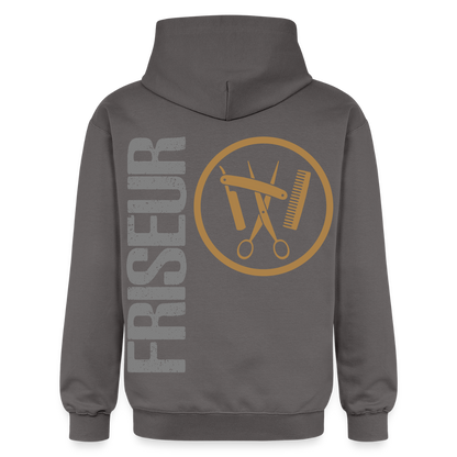 Gildan Unisex Softstyle® "Friseur" Dunkelgrau Gildan Unisex Softstyle® Midweight Hoodie {{ color }}