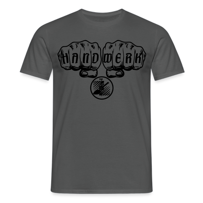 Unisex T-Shirt "Fliesenleger" Anthrazit Männer T-Shirt {{ color }}