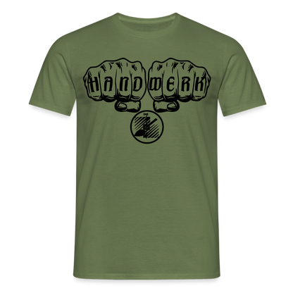 Unisex T-Shirt "Fliesenleger" Militärgrün Männer T-Shirt {{ color }}