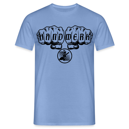Unisex T-Shirt "Fliesenleger" carolina blue Männer T-Shirt {{ color }}