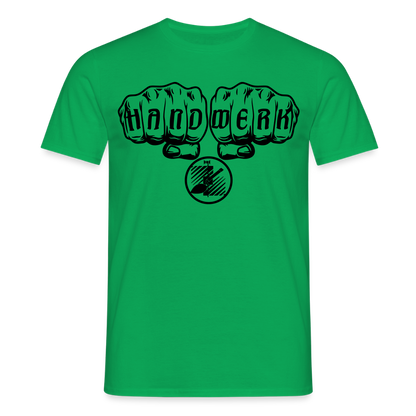 Unisex T-Shirt "Fliesenleger" Kelly Green Männer T-Shirt {{ color }}