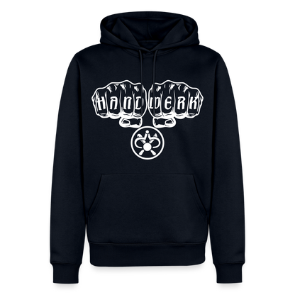 Männer Premium Hoodie "Drechsler" Navy Männer Premium Hoodie {{ color }}