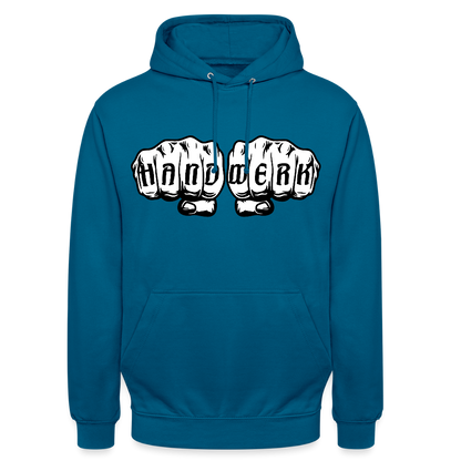 Unisex Hoodie "Handwerk" Tiefseeblau Unisex Hoodie {{ color }}