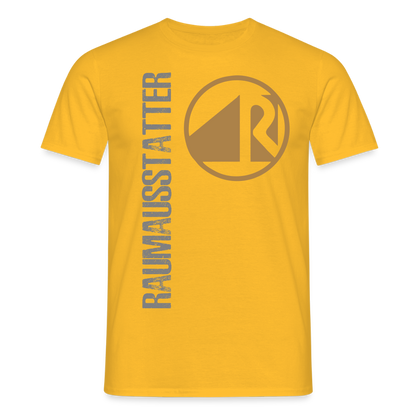 Männer T-Shirt "Raumausstatter" Gelb Männer T-Shirt {{ color }}