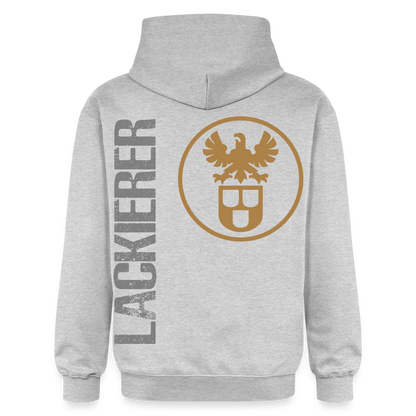 Gildan Unisex Softstyle® "Lackierer" Hellgrau meliert Gildan Unisex Softstyle® Midweight Hoodie {{ color }}