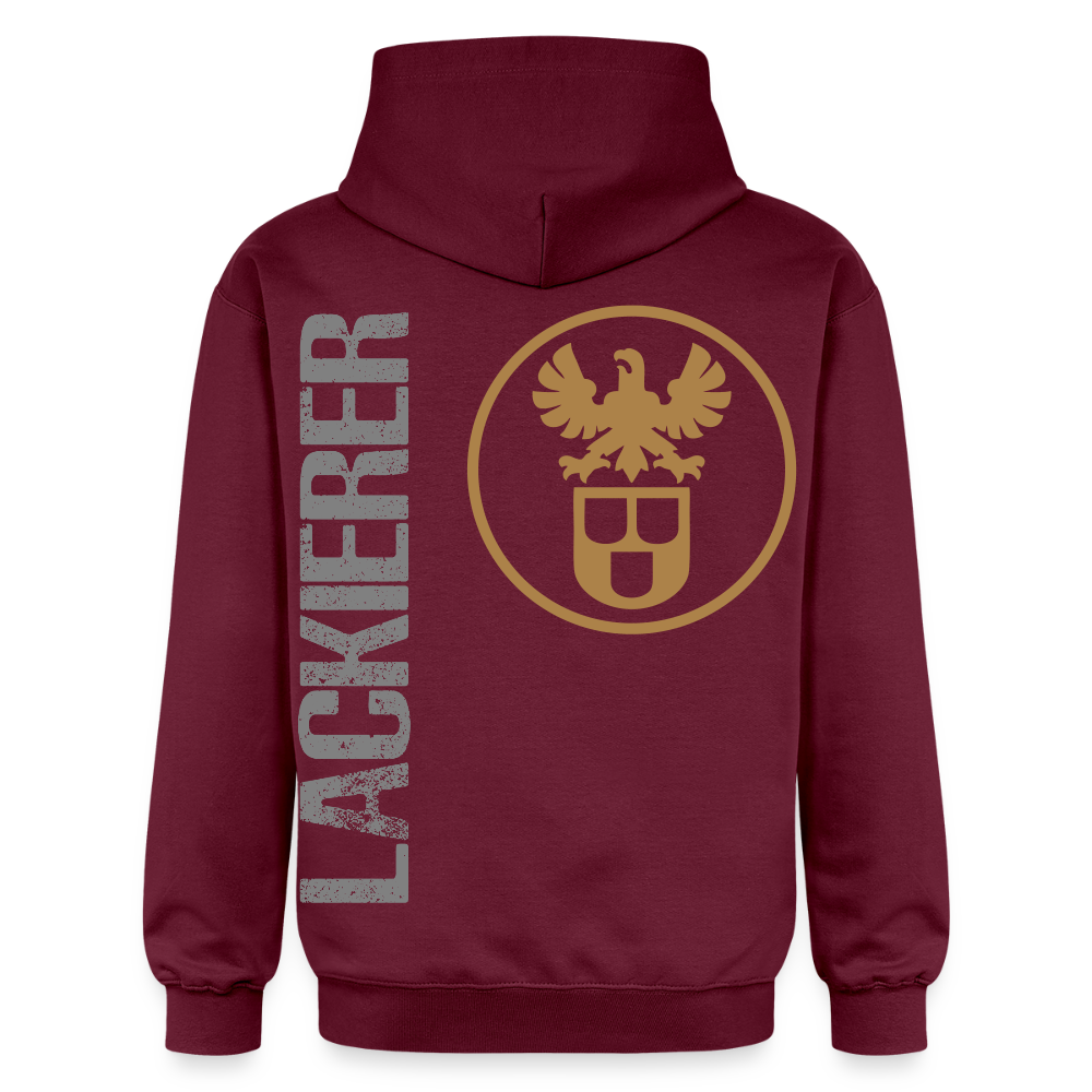 Gildan Unisex Softstyle® "Lackierer" Maroon Gildan Unisex Softstyle® Midweight Hoodie {{ color }}