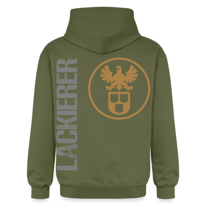Gildan Unisex Softstyle® "Lackierer" Militärgrün Gildan Unisex Softstyle® Midweight Hoodie {{ color }}