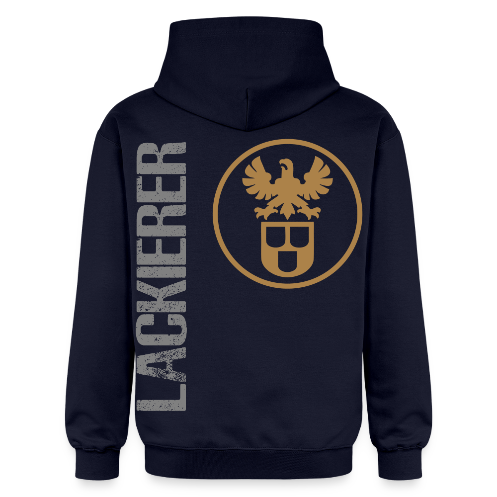 Gildan Unisex Softstyle® "Lackierer" Navy Gildan Unisex Softstyle® Midweight Hoodie {{ color }}