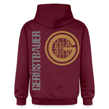 Gildan Unisex Softstyle® "Gerüstbauer" Maroon Gildan Unisex Softstyle® Midweight Hoodie {{ color }}