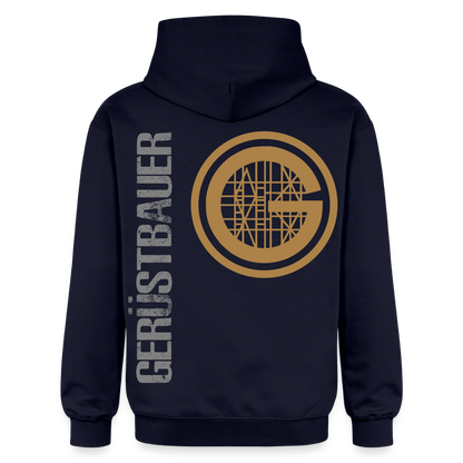 Gildan Unisex Softstyle® "Gerüstbauer" Navy Gildan Unisex Softstyle® Midweight Hoodie {{ color }}