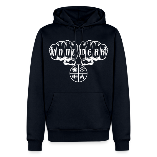 Männer Premium Hoodie "Isolierer" Navy Männer Premium Hoodie {{ color }}