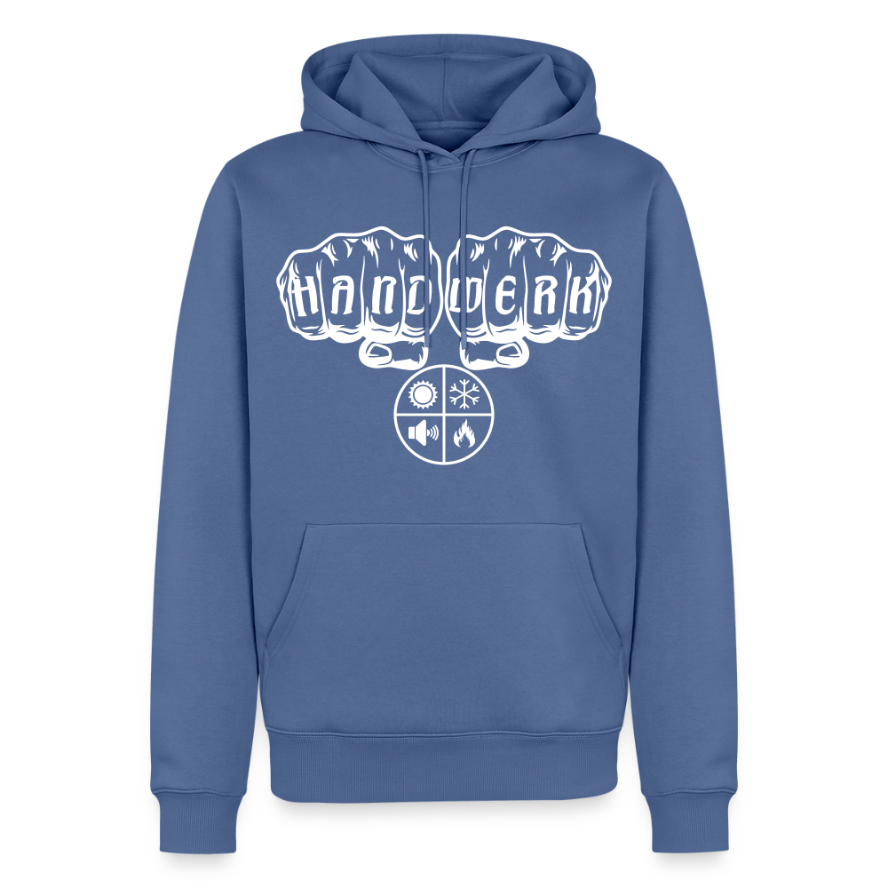 Männer Premium Hoodie "Isolierer" Taubenblau Männer Premium Hoodie {{ color }}