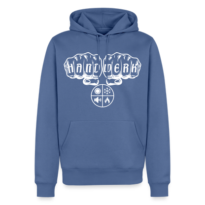 Männer Premium Hoodie "Isolierer" Taubenblau Männer Premium Hoodie {{ color }}