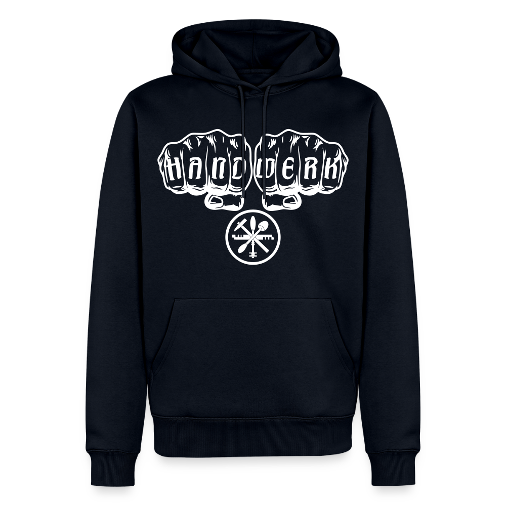 Männer Premium Hoodie "Glaser" Navy Männer Premium Hoodie {{ color }}