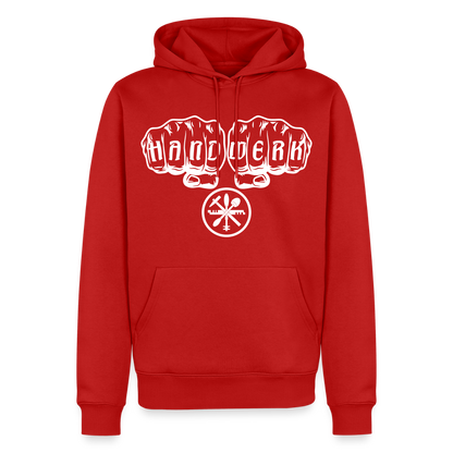 Männer Premium Hoodie "Glaser" Rot Männer Premium Hoodie {{ color }}