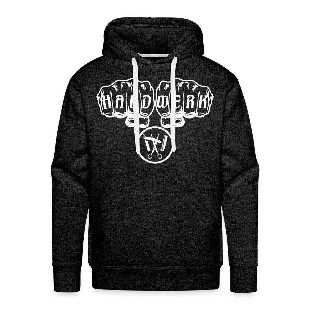 Männer Premium Hoodie "Friseur" Anthrazit Männer Premium Hoodie {{ color }}