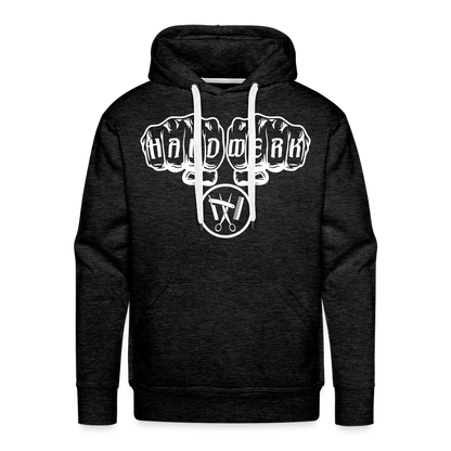 Männer Premium Hoodie "Friseur" Anthrazit Männer Premium Hoodie {{ color }}