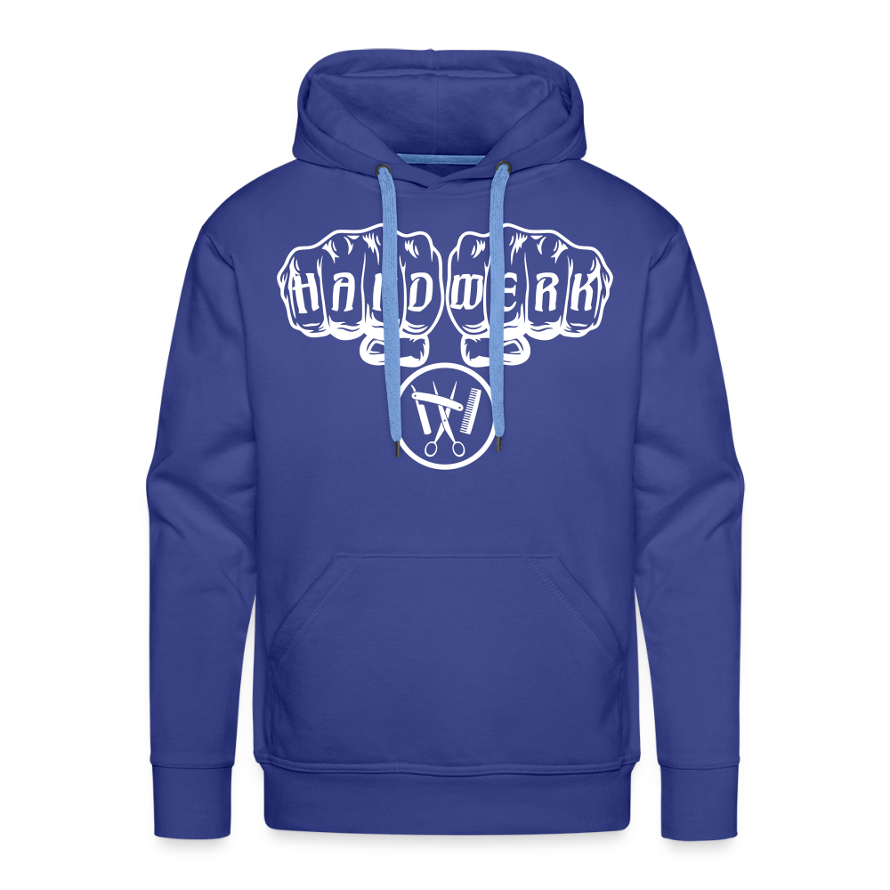 Männer Premium Hoodie "Friseur" Königsblau Männer Premium Hoodie {{ color }}