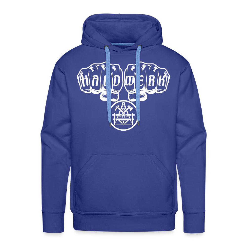 Männer Premium Hoodie "Betonbauer" Königsblau Männer Premium Hoodie {{ color }}