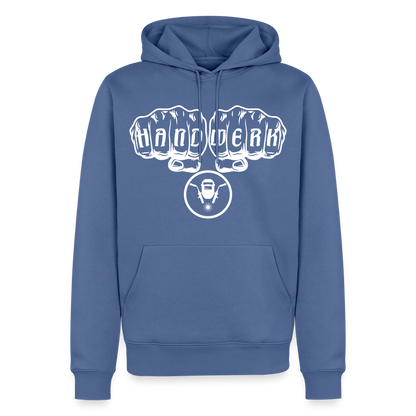 Männer Premium Hoodie "Schweisser" Taubenblau Männer Premium Hoodie {{ color }}