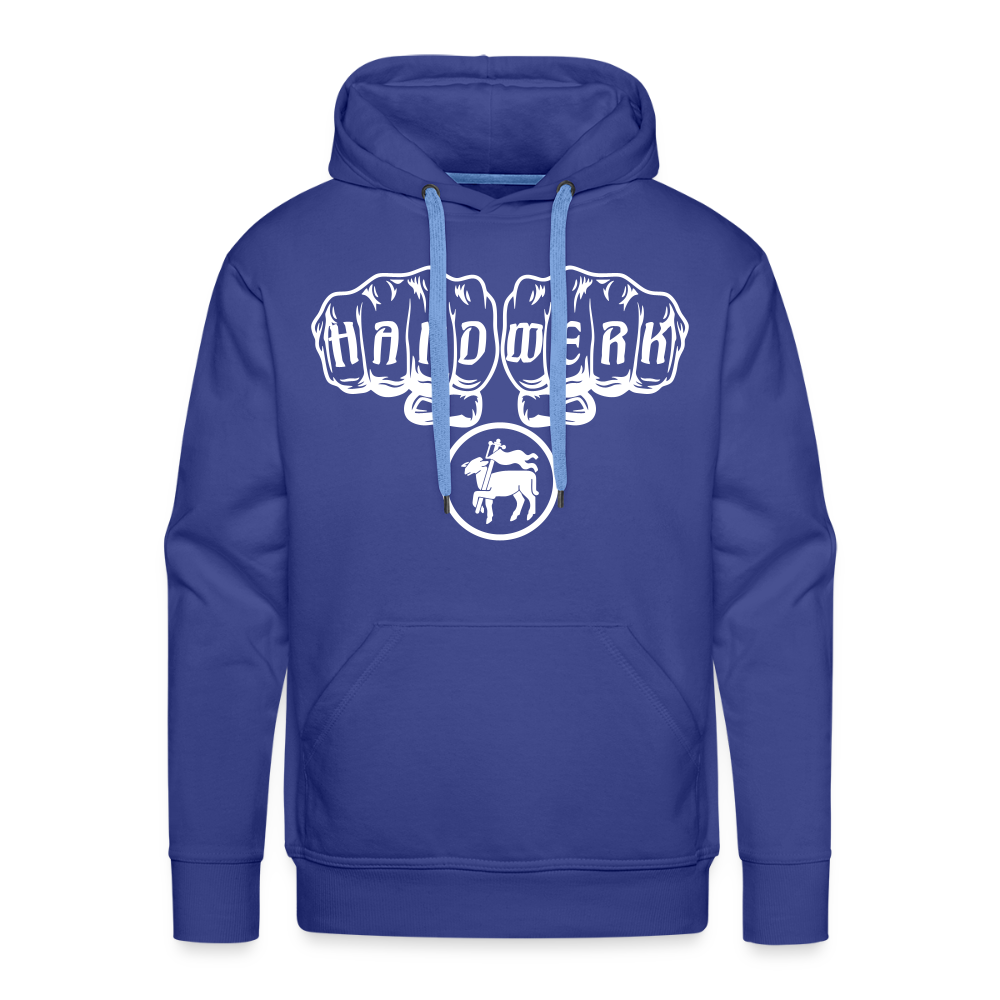 Männer Premium Hoodie "Fleischer" Königsblau Männer Premium Hoodie {{ color }}