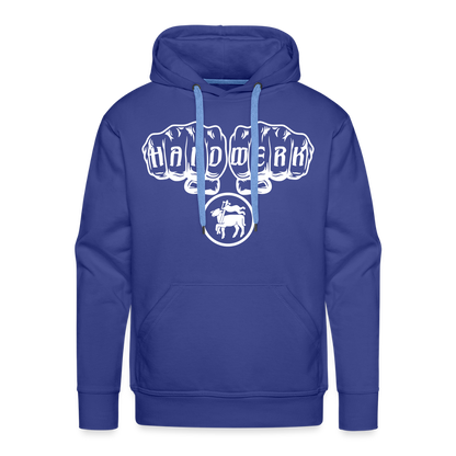 Männer Premium Hoodie "Fleischer" Königsblau Männer Premium Hoodie {{ color }}