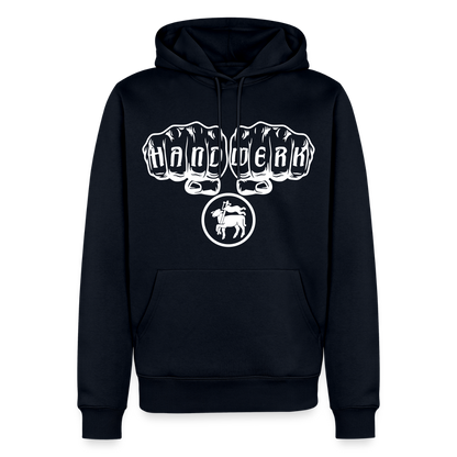 Männer Premium Hoodie "Fleischer" Navy Männer Premium Hoodie {{ color }}