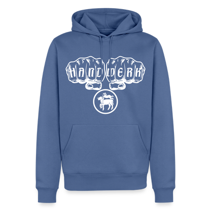 Männer Premium Hoodie "Fleischer" Taubenblau Männer Premium Hoodie {{ color }}