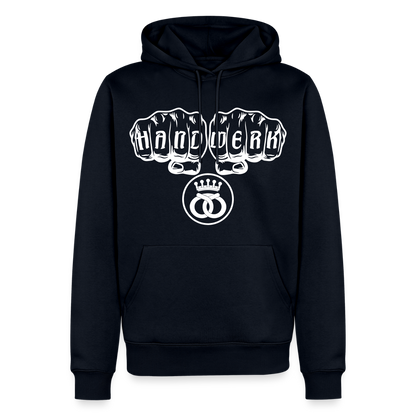 Männer Premium Hoodie "Bäcker" Navy Männer Premium Hoodie {{ color }}