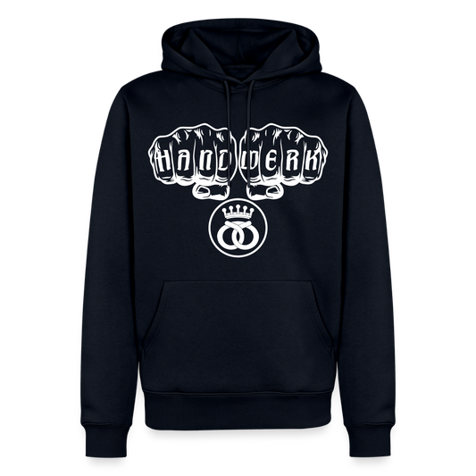 Männer Premium Hoodie "Bäcker" Navy Männer Premium Hoodie {{ color }}