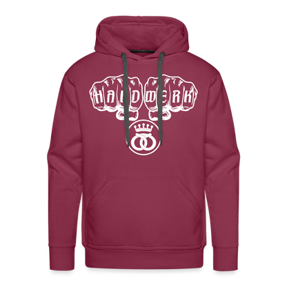 Männer Premium Hoodie "Bäcker" Bordeaux Männer Premium Hoodie {{ color }}