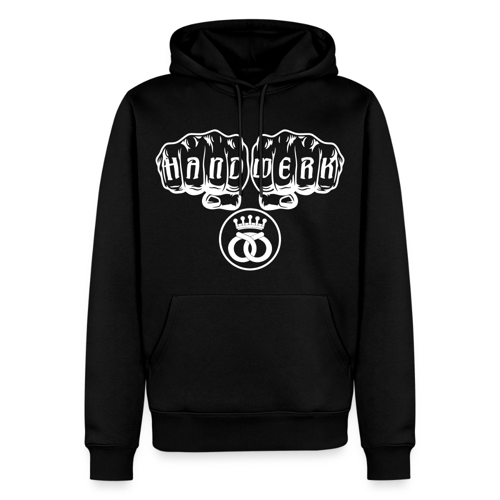 Männer Premium Hoodie "Bäcker" Schwarz Männer Premium Hoodie {{ color }}