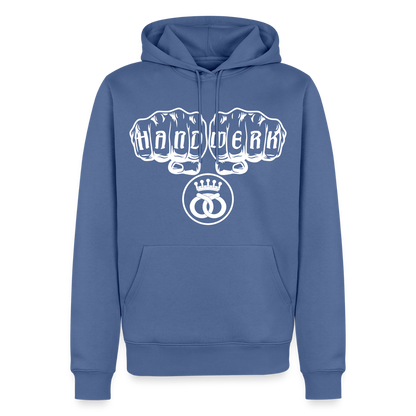 Männer Premium Hoodie "Bäcker" Taubenblau Männer Premium Hoodie {{ color }}
