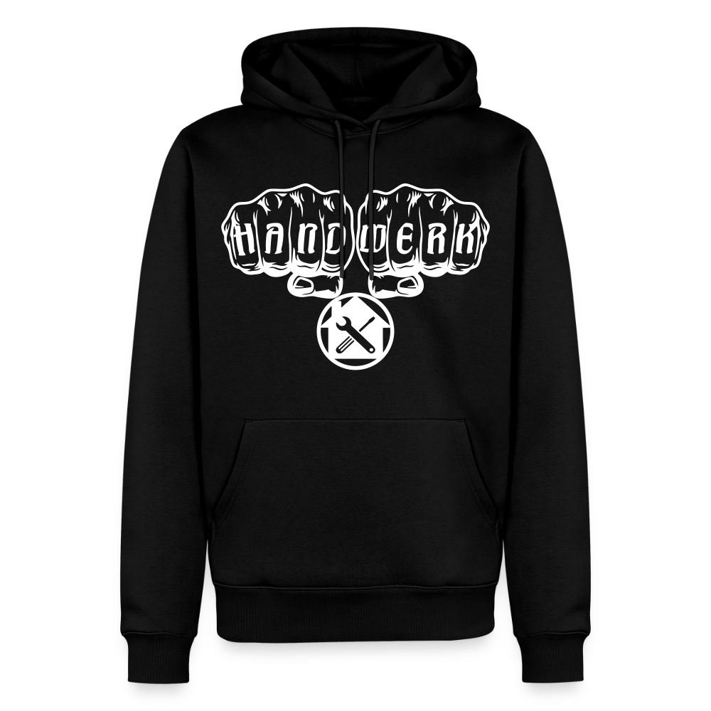 Männer Premium Hoodie "Hausmeister" Schwarz Männer Premium Hoodie {{ color }}