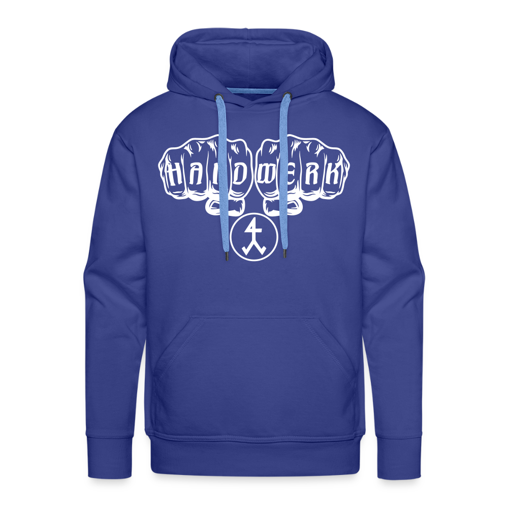 Männer Premium Hoodie "Steinmetz" Königsblau Männer Premium Hoodie {{ color }}