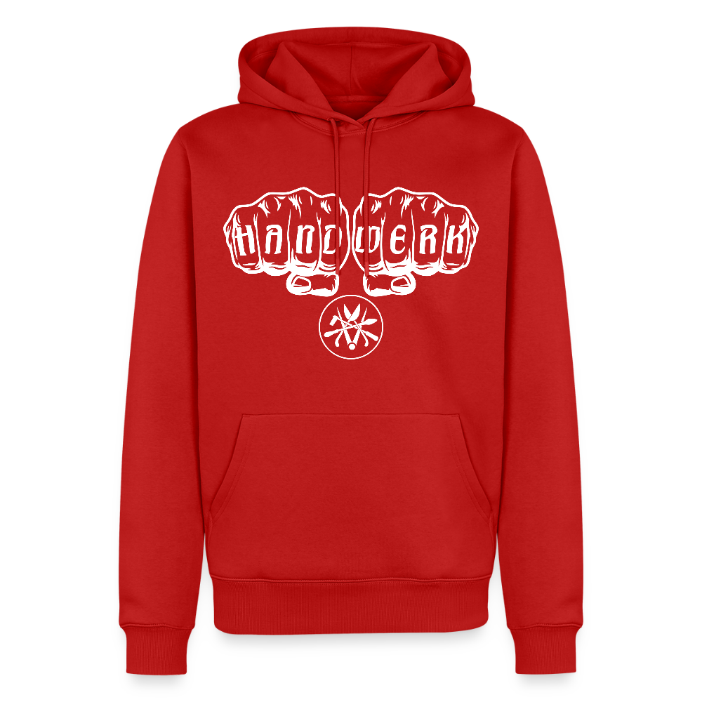 Männer Premium Hoodie "Spengler" Rot Männer Premium Hoodie {{ color }}