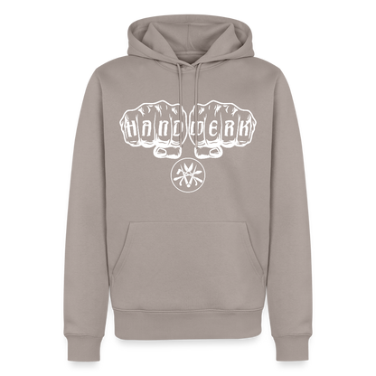 Männer Premium Hoodie "Spengler" Taupe Männer Premium Hoodie {{ color }}