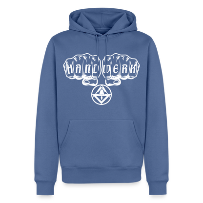 Männer Premium Hoodie "Stuckateur" Taubenblau Männer Premium Hoodie {{ color }}