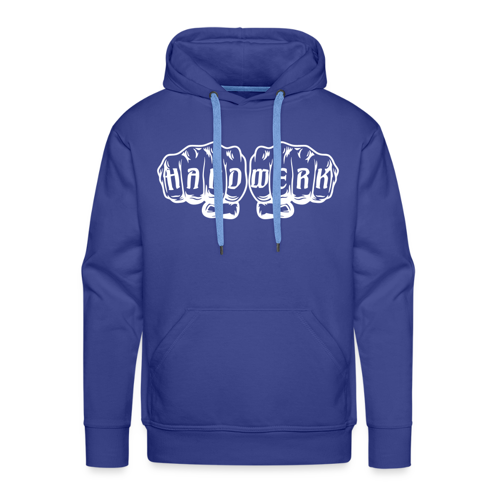 Männer Premium Hoodie "Handwerk" Königsblau Männer Premium Hoodie {{ color }}