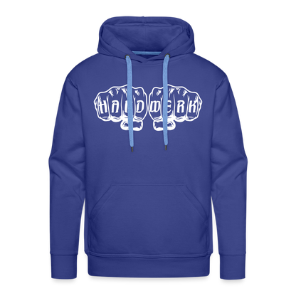 Männer Premium Hoodie "Handwerk" Königsblau Männer Premium Hoodie {{ color }}