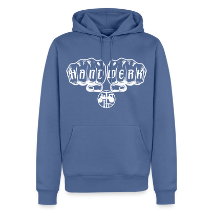 Männer Premium Hoodie "Strassenbauer" Taubenblau Männer Premium Hoodie {{ color }}