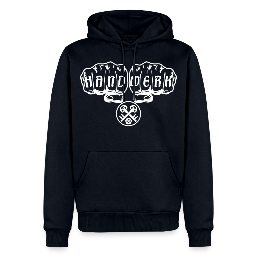 Männer Premium Hoodie "Schlosser" Navy Männer Premium Hoodie {{ color }}